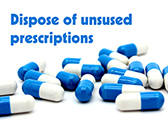 Dispose of Unused Prescriptions