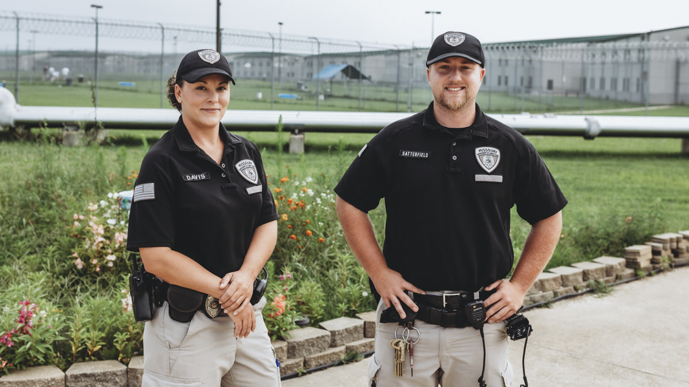 Two correctional officers at South Central Correctional Center