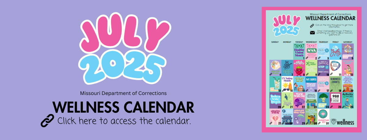July MODOC Cares Calendar slider