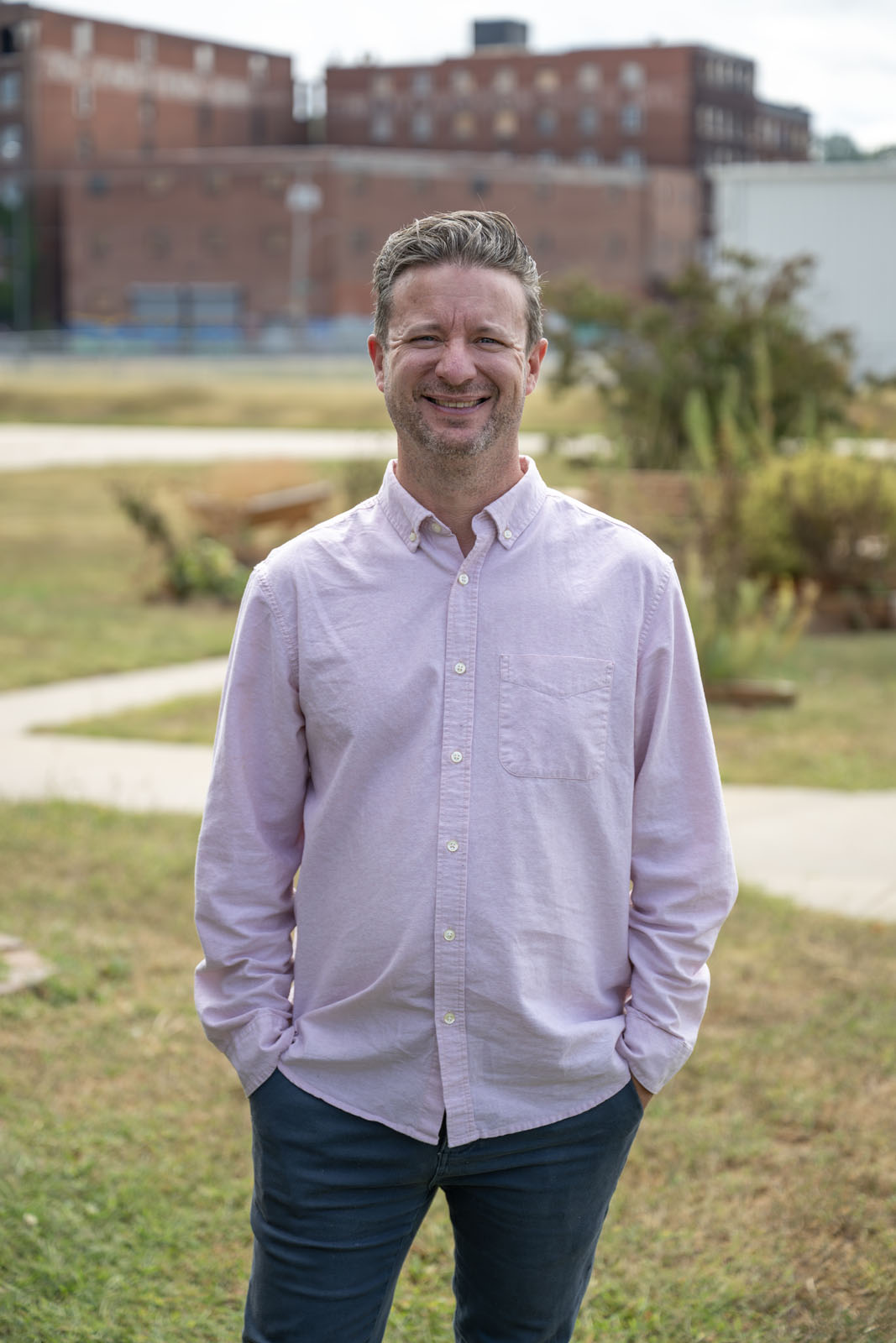 Ryan Glidwell, workforce development specialist for Goodwill, helps connect TCKC residents to programs and trainings that prepare them for life on the outside. Goodwill is one of 50-plus community partners that work with TCKC.