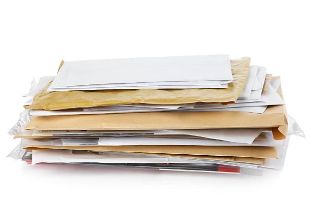 Pile of mail.