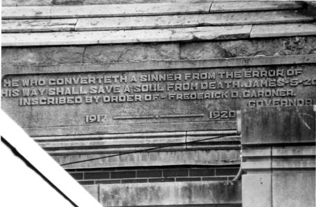 "He who converteth a sinner from the error of this way shall save a soul from death."