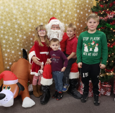 Hunsaker's family