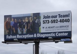 FRDC recruitment billboard