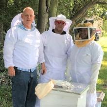 Beekeeping team