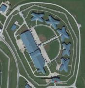 Crossroads Correctional Center aerial view
