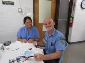 Employee health fair 2