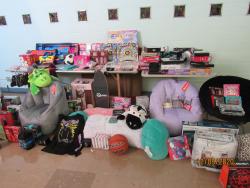 RJ donation to Cooper County Toys for Tots