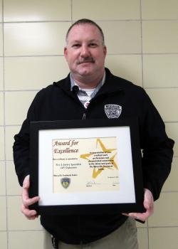Warden's Award for Excellence Jeff Ogbourne