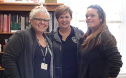 Hayley Joyce, Director Precythe and Ashley Wells