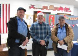 Robert Pope, Warden Todd Warren, Jeff Davis