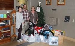 Angel Tree & Food Bank donations 