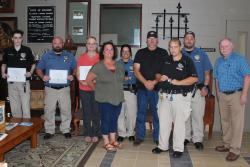 Lifesaver & Challenge Coin recipients