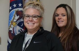 Hayley Joyce and Ashley Wells