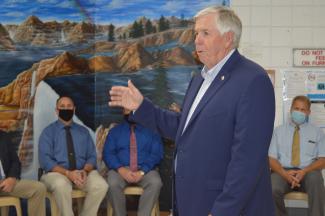 Governor Parson's visit