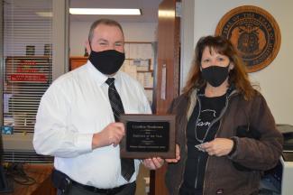 Employee of the Year Cynthia Breshears
