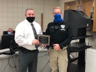 Employee of the Year Timothy Gardner