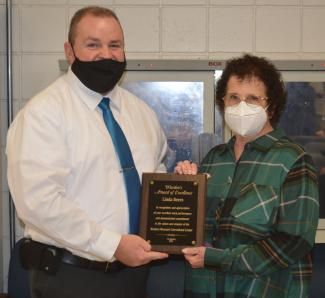 Warden's Award of Excellence Linda Beers