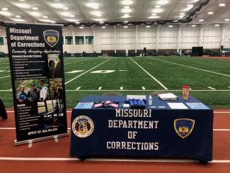 Career fair table