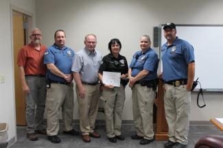 Lifesaver Award Walsh