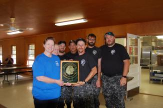 FCC dog team takes 2nd place in tracking competition