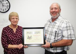 Employee of the Year Rhonda Steward
