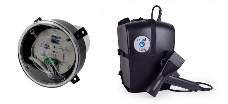 iWave ionization generator and eMist electrostatic sprayer