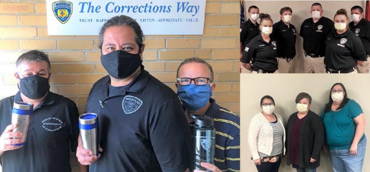 three trainers, six new officers, three new non-custody staff