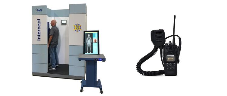 Body scanner and radio