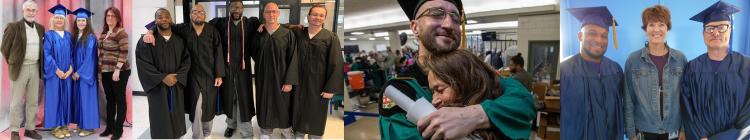 Offenders graduating from education programs