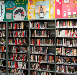 Chapel library at a correctional center