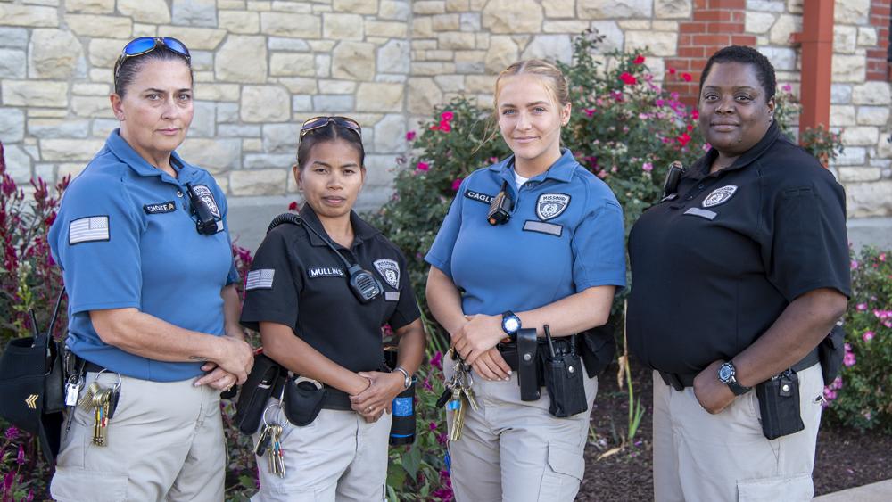 group of female correctional officers