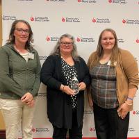 Community Blood Center Award 