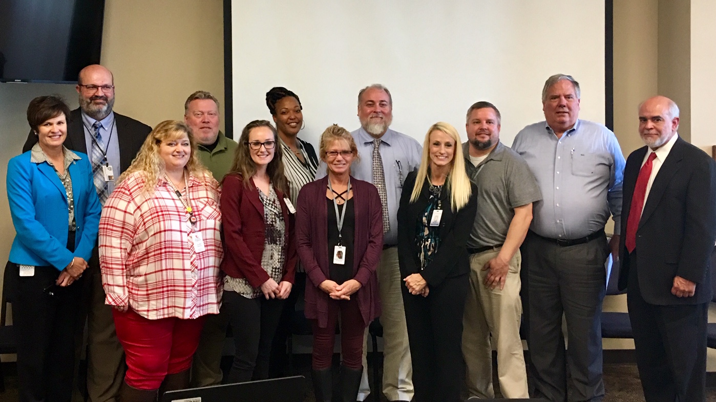 Group photo of corrections and behavioral health professionals